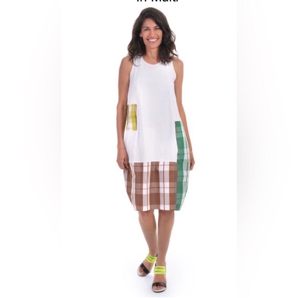 Alembika Plaid Tank Dress sz small
by Alembika